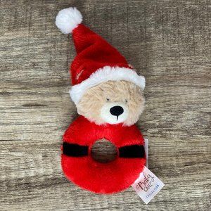 Baby Ganz Santa Bear Rattle